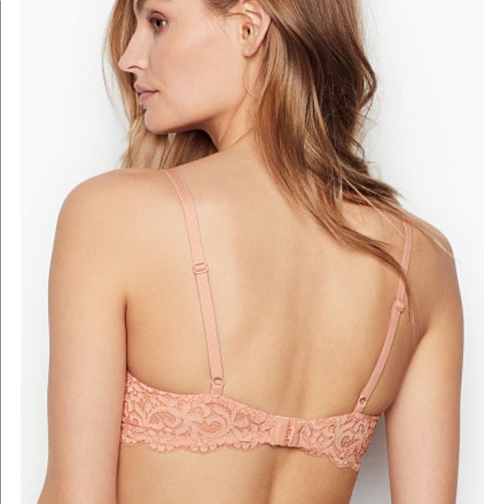 Body by Victoria Unlined Lace Demi Bra - Picture 2 of 3
